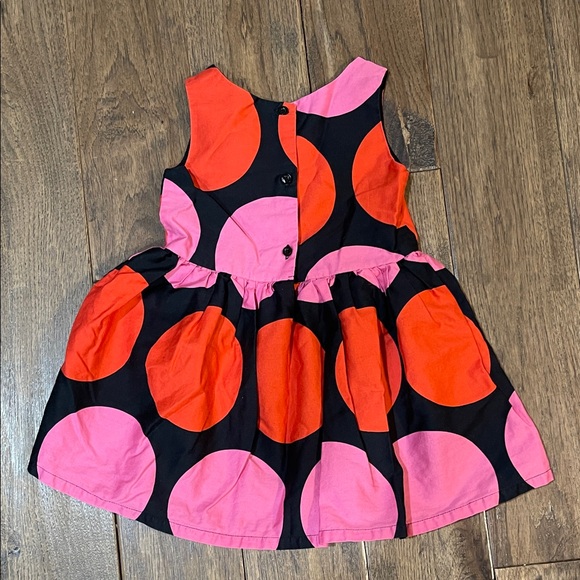 The Children's Place Pink and Orange Circle Dress - Picture 2 of 4
